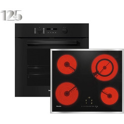 Miele H 2861-1 BP 125 Edition + KM 6520 FR Φούρνος άνω Πάγκου 76lt με Κεραμικές Εστίες