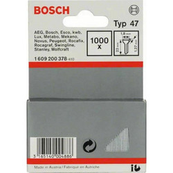 Καρφίτσα Bosch 1.8x1.27x23 Type 47 1000Τεμ. 1609200378