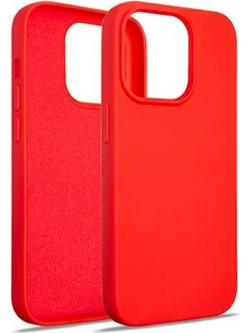 Beline Etui Silicone iPhone 14 Pro 6,1''czerwony/red