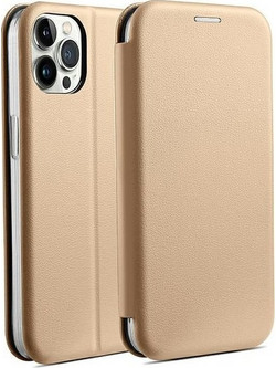 Beline Etui Book Magnetic iPhone 15 Pro6,1'' zloty/gold