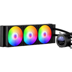 VEVOR Ψύκτρα Υγρού CPU AIO με ARGB Φωτισμό & 3 PWN Ανεμιστήρες (120mm) CPULQFSSLDPBIC6GAV9