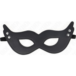 KINK - LEATHERETTE MASK WITH RIVETS MODEL 1 26 x 8 CM