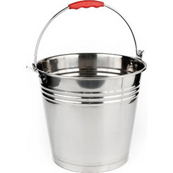ΚΟΥΒΑΣ ΑΓΡΟΤΙΚΟΣ INOX ΜΕ ΧΕΡΙ 12 ΛΙΤΡΩΝ O 32 - H.S. ΕΙΔΗ ΚΑΘΑΡΙΣΜΟΥ