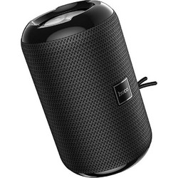 Hoco HC1 Trendy Αδιάβροχο Ηχείο Bluetooth 5W με Ραδιόφωνο Μαύρο