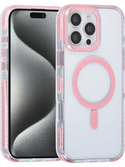 TUNIQ iPhone 16 Pro Max Back cover case Pink