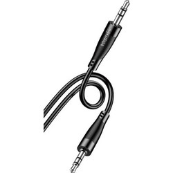 KAKUSIGA καλώδιο ήχου 3.5mm KSC-893, AUX, 1m, μαύρο