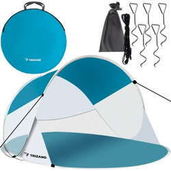 Trizand Τέντα Παραλίας Pop Up Γαλάζια 190x120x90cm 20974