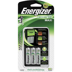 Energizer Maxi Charger + 4xAA 2000mAh