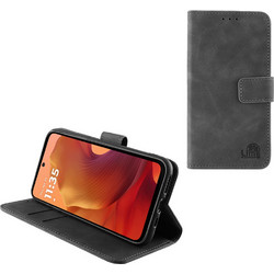 Lime Essential Wallet Θήκη Γκρι (Motorola Moto G15 / Moto G15 Power 6.72in)