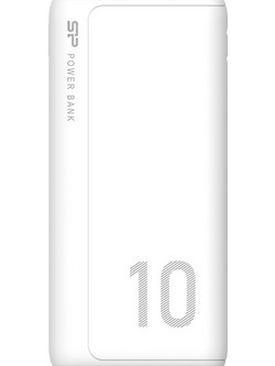 Silicon Power GP15 Power Bank 10000mAh με 2 Θύρες USB-A & Θύρα USB-C White