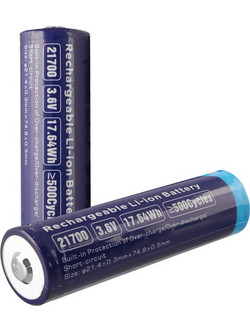 Xtar Rechargeable 21700 4900mAh 1τμχ