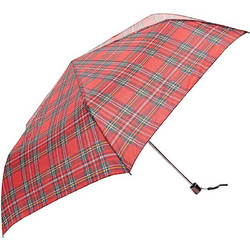 ECO CHIC Ομπρέλα Μικρή Red Tartan