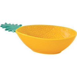 Μπωλ Σερβιρίσματος Ρineapple 3024ΡΙΥG 30x19cm Yellow-Green Easy Life Πορσελάνη