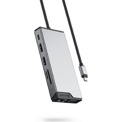 Alogic USB-C Docking Station με HDMI PD Ethernet και Σύνδεση 3 Oθονών