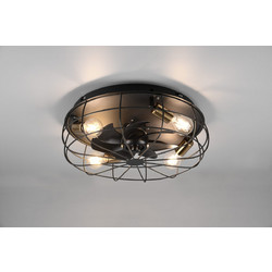 Trio Lighting Trondheim R61095032 Ανεμιστήρας Οροφής 48cm με Τηλεχειριστήριο & WiFi