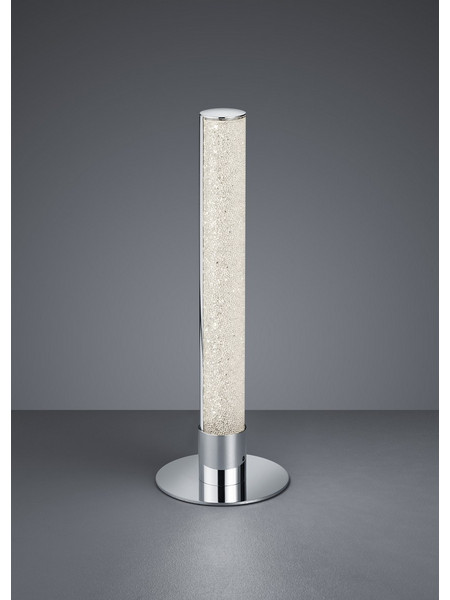 Trio Lighting R52571100 Πορτατίφ LED Λευκό Ασημί Φ15xΥ40cm