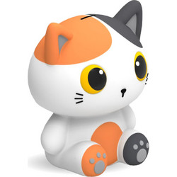 iTotal - Vertical Piggy Bank ORANGE CAT (XL2497R)