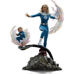 Iron Studios Fantastic Four Invisible Woman and Franklin Art Scale 1/10 Φιγούρα 28cm