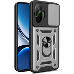 Bodycell Armor Slide Θήκη Cover Silver (Xiaomi Poco F7)