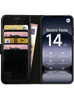 Θήκη Xiaomi Redmi Note 14 5G Rosso Element PU Πορτοφόλι - Black (8719246476228)