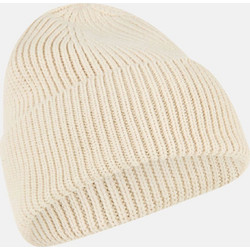 Camel Active ανδρικός πλεκτός σκούφος ribbed με κασμίρι - C252-406500-6M50 Μπεζ