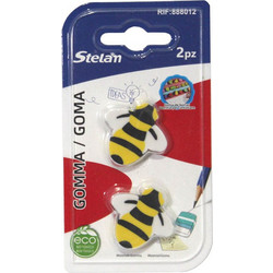 Stelan Σετ 2τεμ. Γόμες για Μολύβι 888012