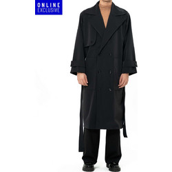 Μodus Vivendi Oversized Trench Coat Μαύρο