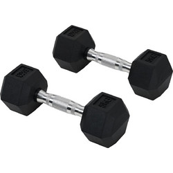 HOMCOM A91-016V01 Εξάγωνοι Αλτήρες Σετ 2x5kg