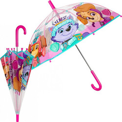 Rain A-75157 Paw Patrol, Ομπρέλα Παιδική Μπαστούνι, Αντιανεμική, Πολύχρωμο