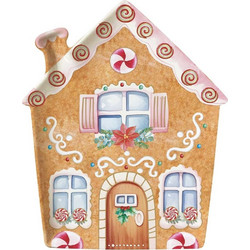 Marvahome 1472SWEC Marvahome R2S Χριστουγεννιάτικη πιατέλα Sweet Christmas Home 25cm