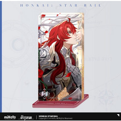 Honkai: Star Rail Light Cone Acryl Ornament with Glitter: Argenti An Instant Before a Gaze 15 cm