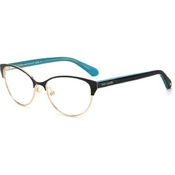 Kate Spade EMELYN-807 Γυναικείος Σκελετός Γυαλιών Οράσεως Μεταλλικός Χρυσός Μαύρος