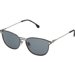 Lozza SL2303M 0F53 Γυαλιά Ηλίου Τετράγωνα Μεταλλικά Ασημί με Γκρι Polarized Φακό
