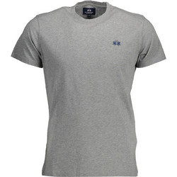 LA MARTINA SHORT SLEEVE T-SHIRT MEN GREY Γκρι
