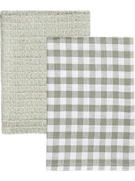 Estia ESTIA ΠΕΤΣΕΤΑ ΚΟΥΖΙΝΑΣ CASA 45x65cm ΓΚΡΙ ΣΕΤ 2ΤΕΜ