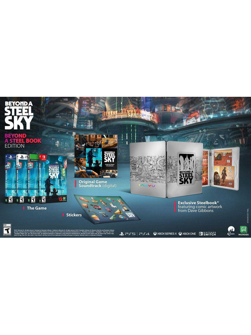 Beyond A Steel Sky Beyond A Steelbook Edition Xbox One