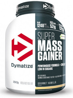 Dymatize Super Mass Gainer Gourmet Vanilla Πρωτεΐνη Ορού Γάλακτος Όγκου 2.94kg