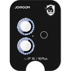 Joyroom JR-MSJ0273 protective glass for iPhone 16/16 Plus lenses - blue