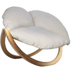 Πολυθρόνα TIGA Natural Touch 119x100x65cm & Μαξιλάρι CZILLO