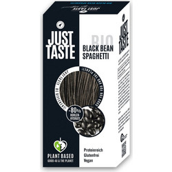 Just Taste Βιολογικά Σπαγγέτι από Μαύρα Φασόλια 250g 18304