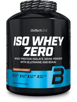 Biotech USA ISO Whey Zero White Chocolate Πρωτεΐνη Ορού Γάλακτος Γράμμωσης Χωρίς Λακτόζη & Γλουτένη 1.82kg