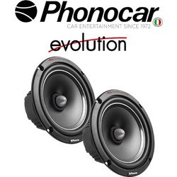 Phonocar 02627 Σετ Ηχεία Αυτοκινήτου 6.5" Woofer 100W RMS