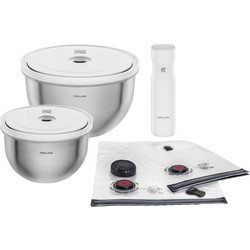 ZWILLING Fresh&Save St.Steel Bowl Vacuum Starter Set 9-Pc