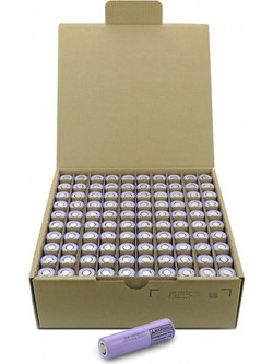 100x 18650 li-ion LG HJ2*