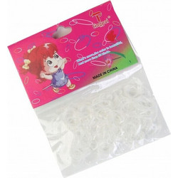 Ro-Ro Accessories Λαστιχάκια Μαλλιών Διάφανο
