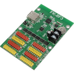 CARD-FK-8F3 90092 Κάρτα Εικόνας για Πολύχρωμες RGB LED Κυλιόμενες Ψηφιακές Επιγραφές/Οθόνες DC 5V IP20 - 768x64/384x128 Pixels - Μ9.5 x Π6.2 x Υ1.6