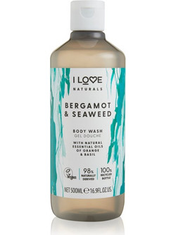 I Love Bergamot & Seaweed Αφρόλουτρο σε Gel για Ευαίσθητο Δέρμα 500ml