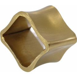 EXCLUSIVE ΔΑΧΤΥΛΙΔΙΑ ΠΕΤΣΕΤΑΣ ΦΑΓΗΤΟΥ 5x5x3cm ΑΛΟΥΜΙΝΙΟ ΧΡΥΣΟ 6τμχ