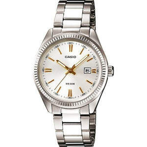 Casio Γυναικείο Ρολόι με Ασημί Μεταλλικό Μπρασελέ LTP-1302D-7A2V Casio Γυναικείο Ρολόι με Ασημί Μεταλλικό Μπρασελέ LTP-1302D-7A2V
