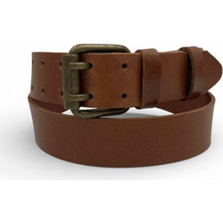 DomLeathers Delta II Ανδρική Ζώνη Δερμάτινη 4.0cm Καμηλό 1002II